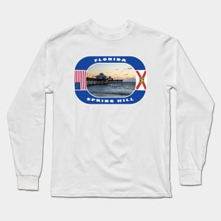 Florida, Spring Hill City, USA Long Sleeve T-Shirt